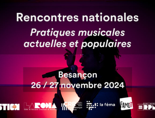 Rencontres nationales : pratiques musicales actuelles et populaires